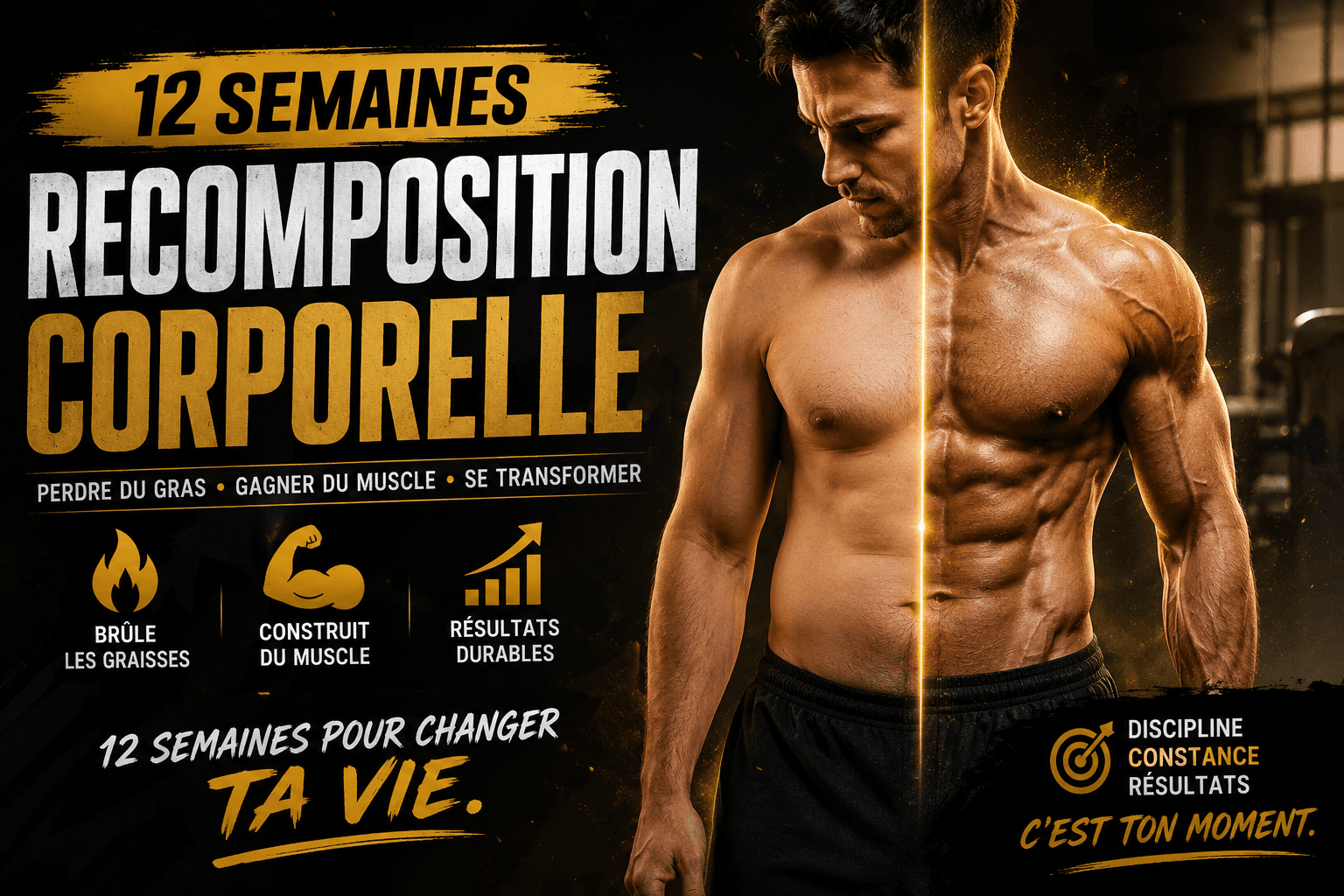 Programme Recomposition corporelle, 12 semaines